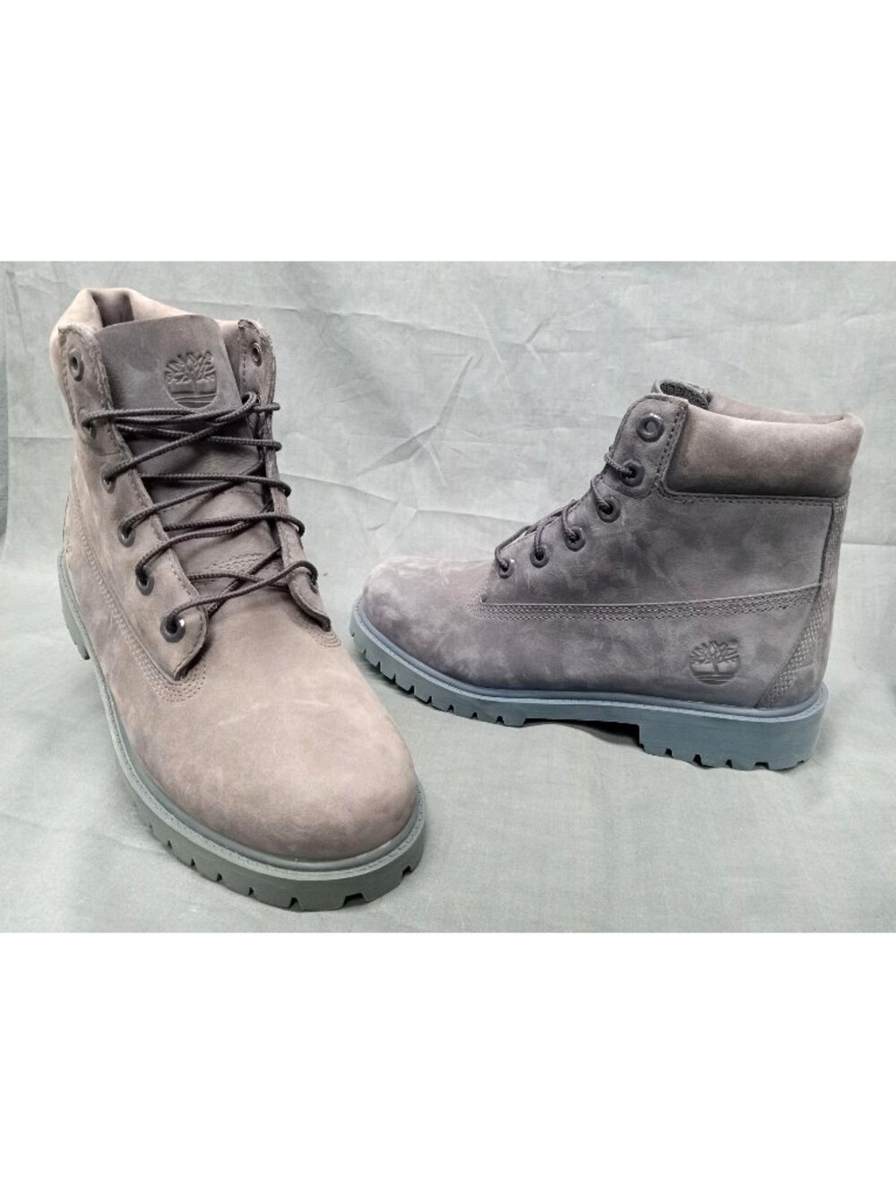 Timberland Premium 6 inch Waterproof Boot Blue Boys Size 4 (GS) DISPLAY MODEL!